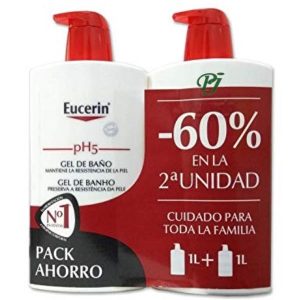 Ph5 Gel Baño 1000Ml + 1000Ml 60% Dto - Eucerin