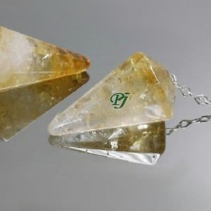 Pendulo Citrino Natural Extra - Promineral