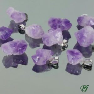 Colgante Punta Natural Amatista Pequeño - Promineral