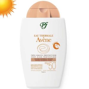 AVENE SOLAR LINEA B. FLUIDO MINER. 50+COLOR 40 ML.