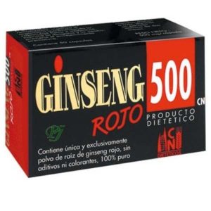 Ginseng Rojo 500Mg Cn 50 Capsulas - Nutrisport