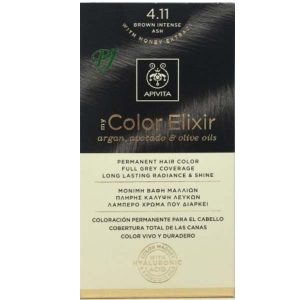 Tinte Mce. 4.11 Castaño Ceniza Intenso - Apivita