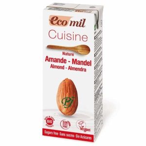 Ecomil Nata De Almendra Sin Azucar 200Ml - Nutriops