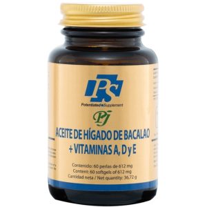 Aceite Higado De Bacalao + Vitaminas A D E - Ps