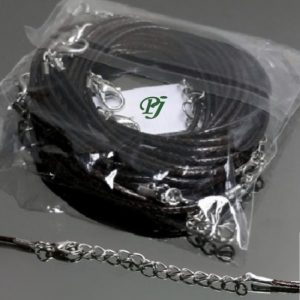 Gargantilla Cordon Algodon Negro - Promineral