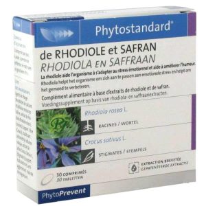 RODIOLA Y AZAFRAN 30 COMPRIMIDOS PILEJE