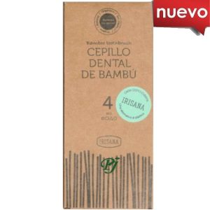 Cepillo Dental Mango Bambu 4Uds - Irisana
