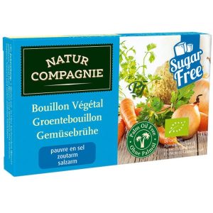 Caldo Vegetal Bajo En Sal Bio 8 Pastillas - Natur Compagnie