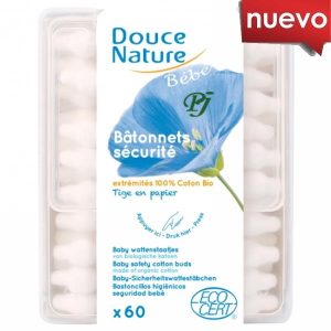 Bastoncillos Seguridad Bebe 60Uds - Douce Nature