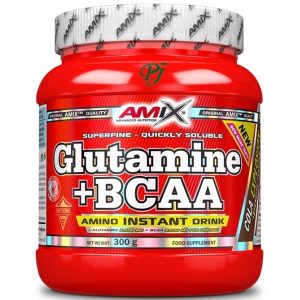 AMIX GLUTAMINA + BCAA COLA 300G