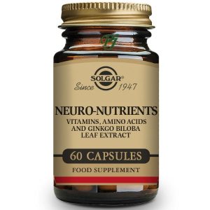 SOLGAR NEURO NUTRIENTES 60CAPS.