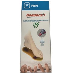 Plantillas Anti-Impacto Silicona Talla S 35-37 Comforsil - Prim