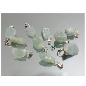 Colgante Rodado Aguamarina - Promineral