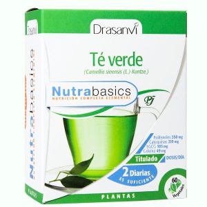 Te Verde 60 Capsulas Nutrabasics - Drasanvi