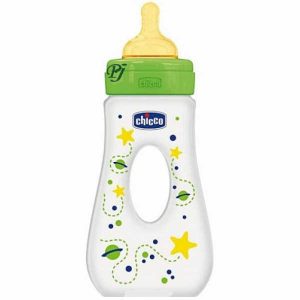 Biberon Paseo Caucho Verde 240Ml  - Chicco