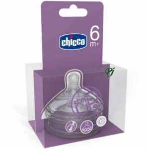 Tetina 6M+ Step Up 3 Flujo Papilla 2Uds- Chicco