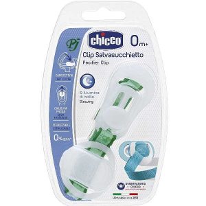 Clip Protegechupetes Luminoso 0+ - Chicco