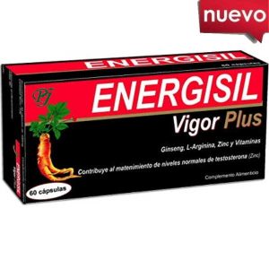 Energisil Vigor Plus Ginseng 60 Capsulas - Pharma Otc