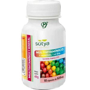 Multivitaminico Y Mineral 60 Capsulas 49Gr - Sotya