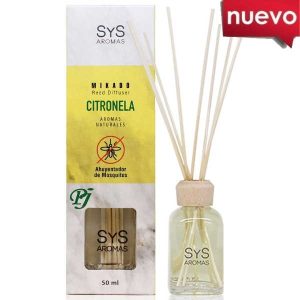 SYS AMBIENTADOR MIKADO CITRONELA 50ML. ESTUCHE
