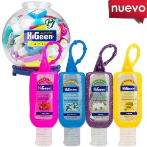 Gel Limpieza Manos Varios Aromas 50Ml - Higeen