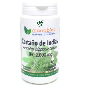 MANABIOS CASTAÑO DE INDIAS 2000 MG 90CAPS.