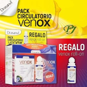 VENOX 45 CAPSULAS + VENOX ROLL ON DRAS.
