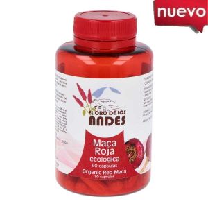 El oro de los Andes maca roja 90 cápsulas