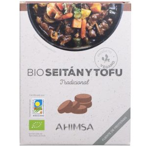 Carne Vegetal Seitan Tofu 280Gr - Ahimsa