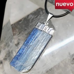 Colgante Barra Natural Cianita Electrolitico - Promineral
