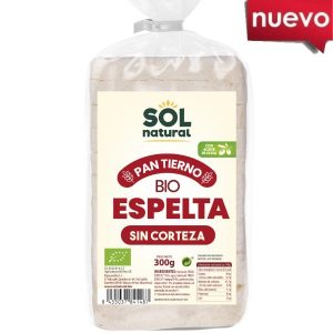 Pan Tierno De Espelta Sin Corteza Bio - Solnatural