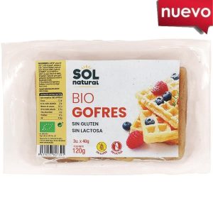 Sol Gofres Sin Gluten Bio 120Gr - Solnatural