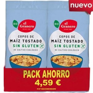 Pack Copos De Maiz Sin Gluten Bio 2X200Gr - El Granero