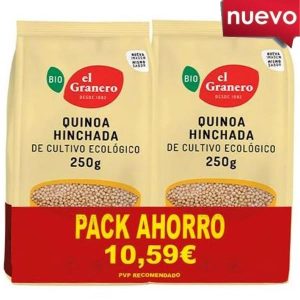 Pack Quinoa Hinchada Bio 2X250Gr - El Granero