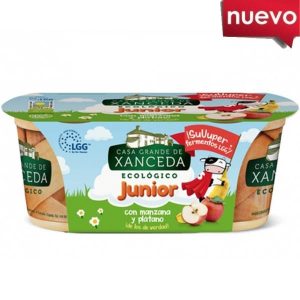 Yogur Junior Manzana Y Platano 2X125Gr - Xanceda