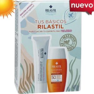 Fluido + Gel Crema Solar 50+ Viajero - Rilastil