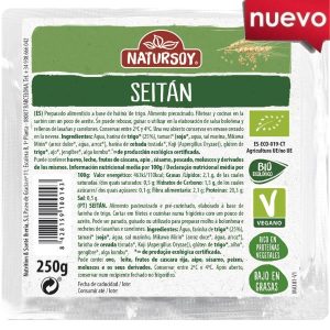 Seitan 250Gr Oferta 3,99 € - Natursoy