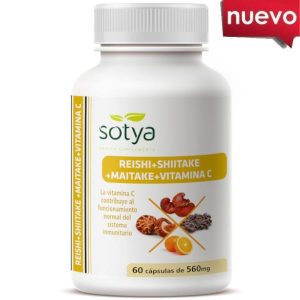 Sotya Reishi Maitake Shiitake 60 Capsulas