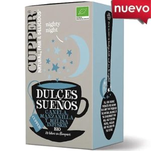 CUPPER INFUSION DULCES SUEÑOS BIO 20 BOLSAS