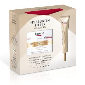 Eucerin Pack hyaluron F. crema dia + contorno ojos