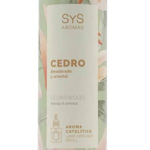 Aroma Lampara Catalitica 250ml Cedro SYS