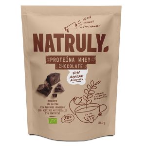Proteina whey chocolate bio 350gr s/gluten Natruly