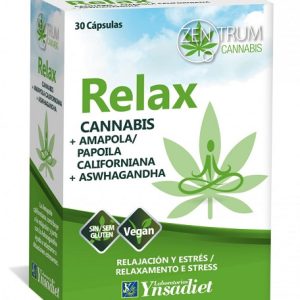 Relax 30 cápsulas cannabis Zentrum