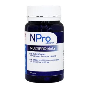 Npro multiprobiota 30 cápsulas