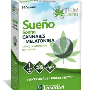 Sueño con cannabis+melatonina 30 caps. Zentrum