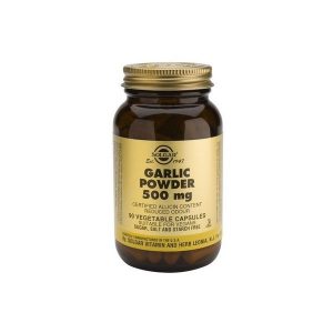 Solgar ajo cultivo bio 90 cápsulas 500 mg.