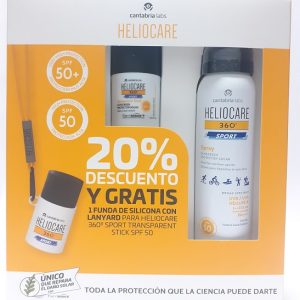 Heliocare 50+ 360º sport spray 100 ml. + stick