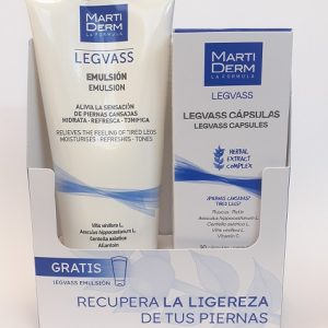 Martiderm Legvass pack capsulas + emulsión