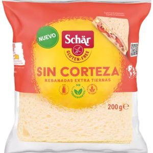 Schar pan de molde sin corteza Tramezzino 200 gr