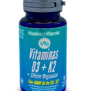 Vitámina d3 + k2 + silicio órganico 90 cápsulas Ynsadiet